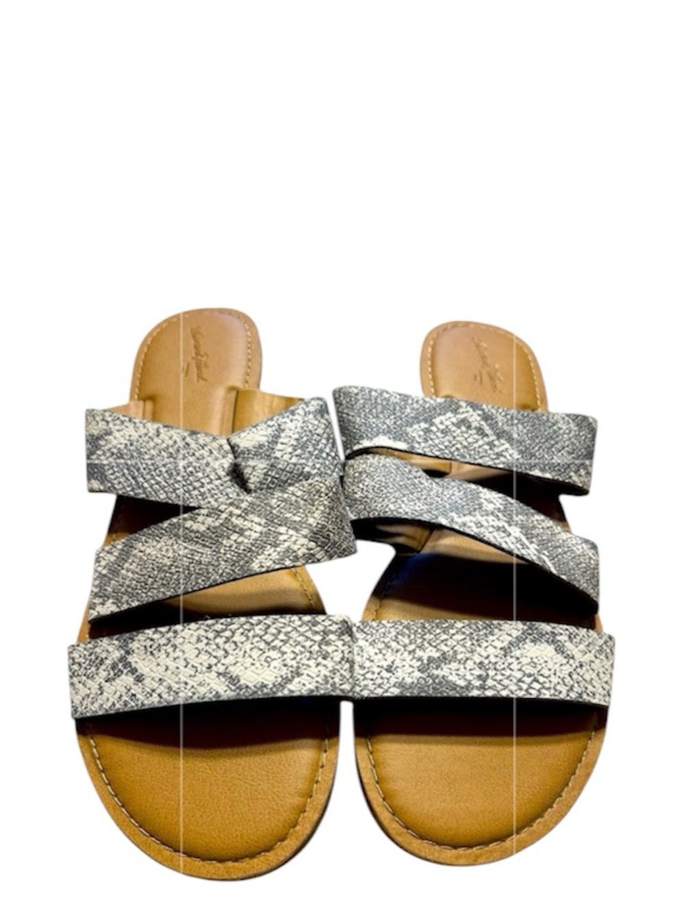 Universal Threads Snakeskin Slide Slip On Sandals